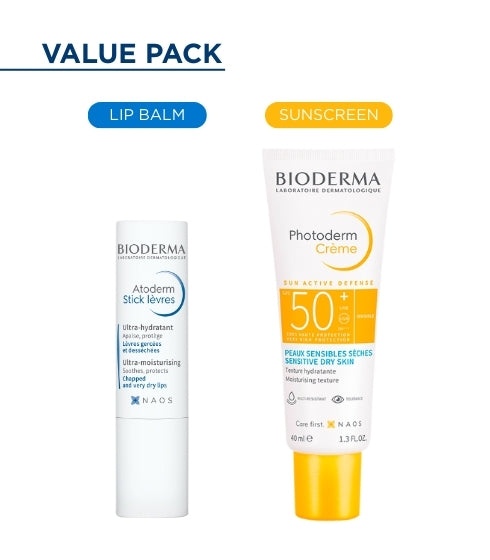 Value Combo- Atoderm Lip Balm & Photoderm Creme SPF 50+