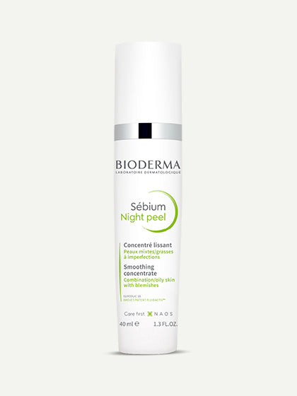 Sebium Night Peel For Oily Acne Prone Skin With Glycolic Acid - Reduces Blemishes