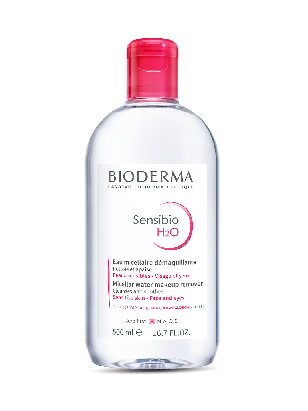 Sensibio H2O -  Dermatological Micellar Water - Gently Removes Makeup Prevents Clogged Pores