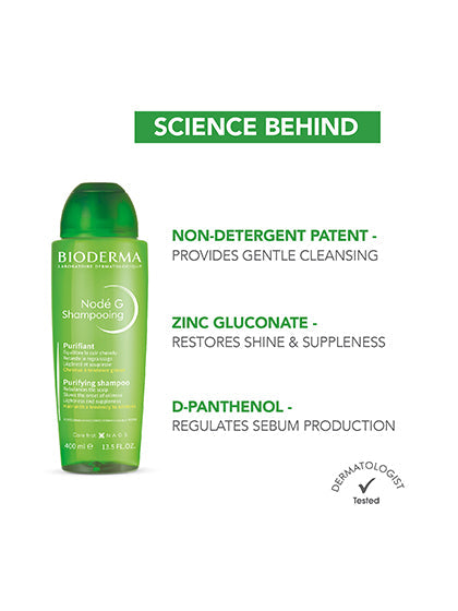 Node G - Purifying Shampoo For Oily Hair & Scalp