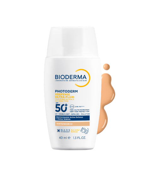 Bioderma Photoderm XDefense Ultra-Fluid SPF 50+ Tinted Sunscreen I PA ++++ I In-Vivo tested