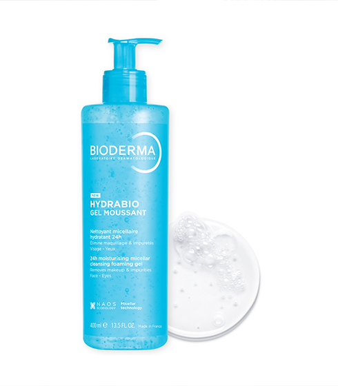 Hydrabio Gel Moussant Hydrating Face Wash – 3-in-1 Micellar Cleanser