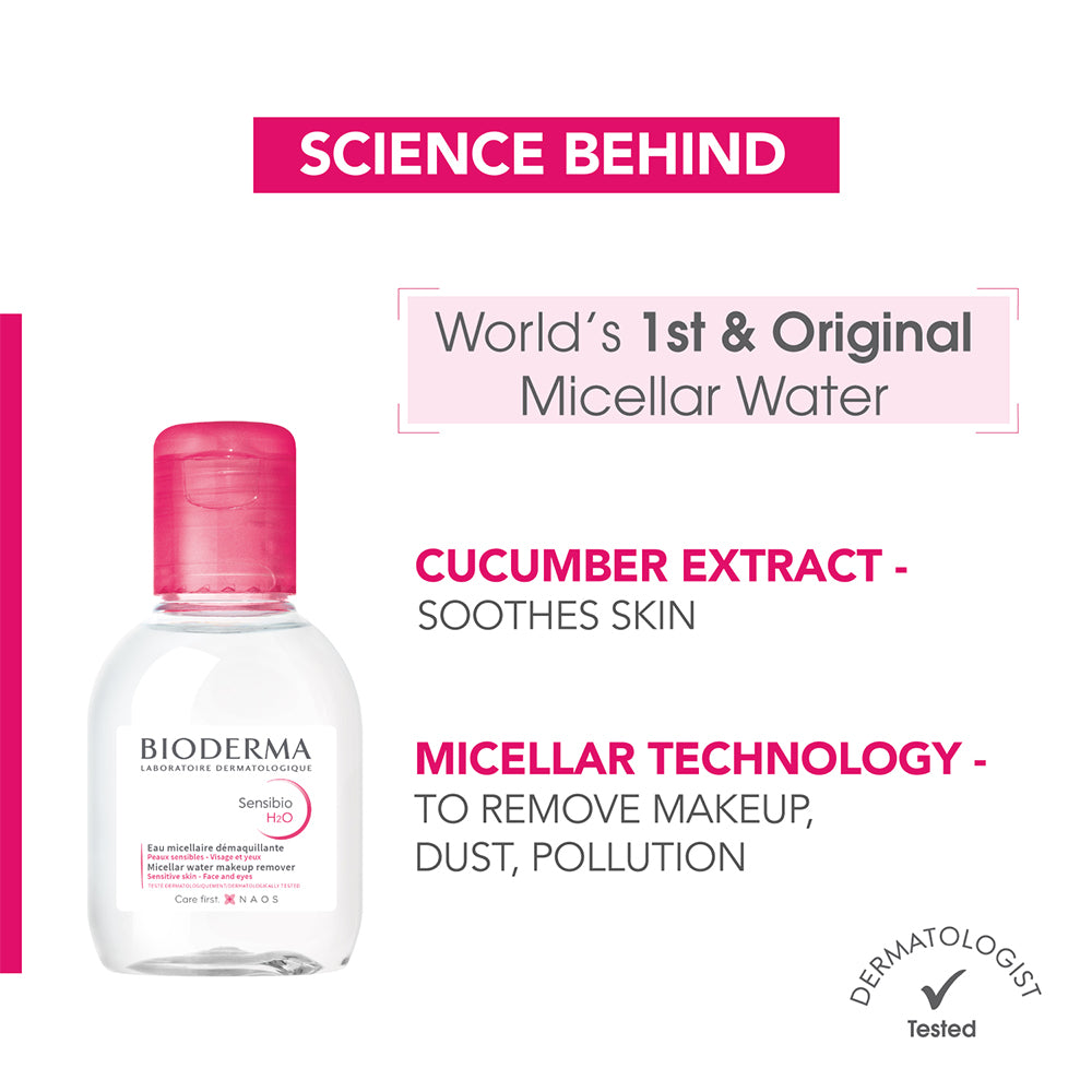 Value Combo - Sensibio H2O 100ml & Atoderm Crème 200ml