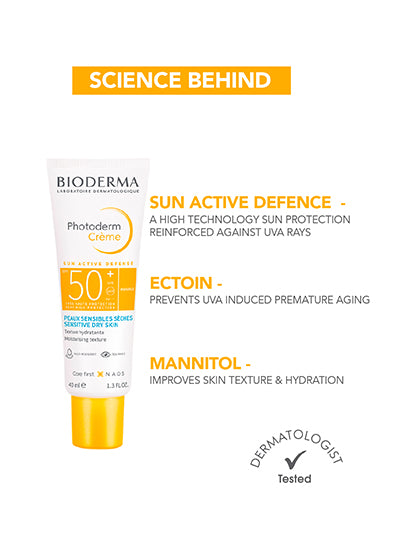 Photoderm Creme Teinte Claire SPF 50+ Tinted Sunscreen -  Water Resistant