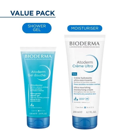 Value Combo - Atoderm Crème 200ml & Atoderm Gel Douche