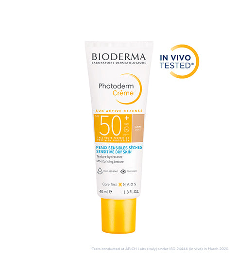 Photoderm Creme Teinte Claire SPF 50+ Tinted Sunscreen -  Water Resistant