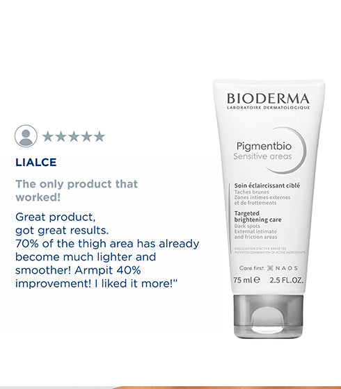 Pigmentbio Sensitive Areas - Brightening Cream For External Intimate & Friction Care