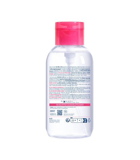 Sensibio H2O Dermatological Micellar Water - Gently Removes Makeup Prevents Clogged Pores Pump Bottle