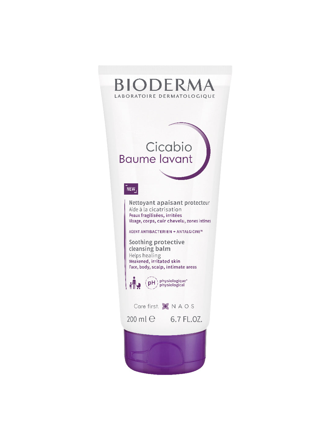 Cicabio Baume Lavant For Weakened And Irritated Skin