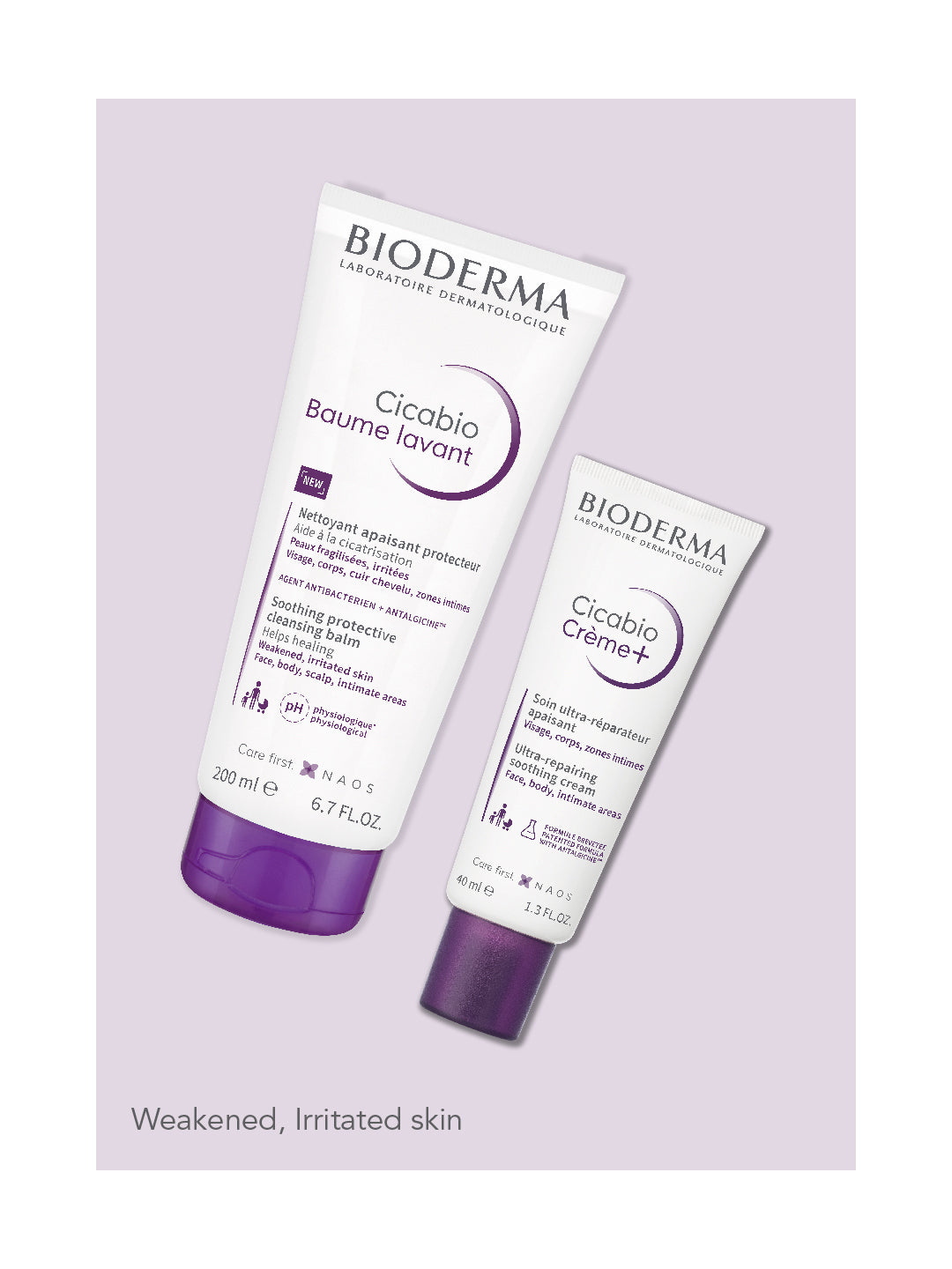 Bioderma Cicabio Creme + repairing Cream, 40ml